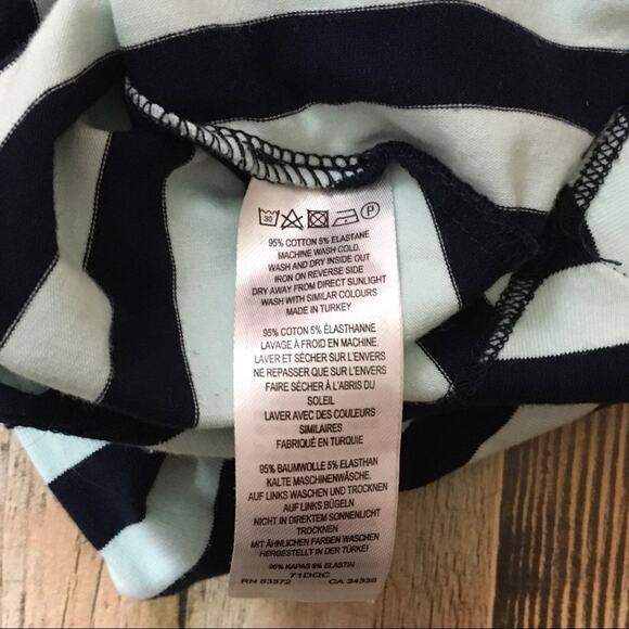 French Connection Summer Striped Dress - Green/Blue - 6 - Picture 9 of 14